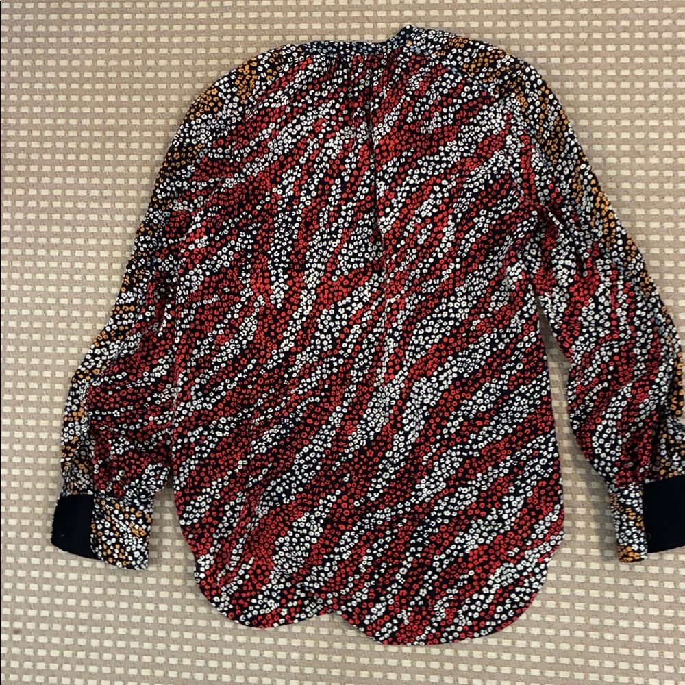 rag & bone Collette Top 100% silk - Picture 8 of 8